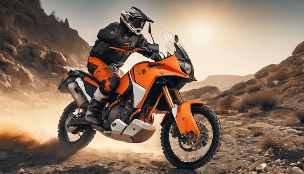 Performance des motos d’aventure avec la KTM 390 Adventure